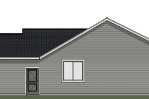 Exterior - Other Elevation 1 for Ranch House Plan #943-59 - 3 bed, 2 bath