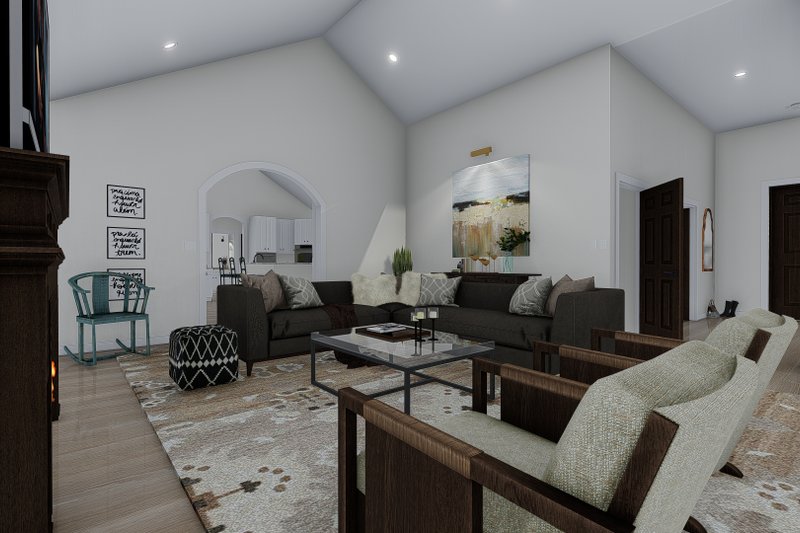 Dream House Plan - Traditional Interior - Family Room Plan #1060-61