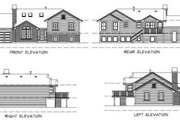 Traditional Style House Plan - 3 Beds 2 Baths 1317 Sq/Ft Plan #47-343 