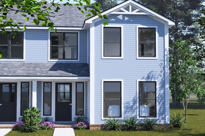 Architectural House Design - Exterior - Other Elevation for Traditional House Plan #513-2458 - 3 bed, 2 bath