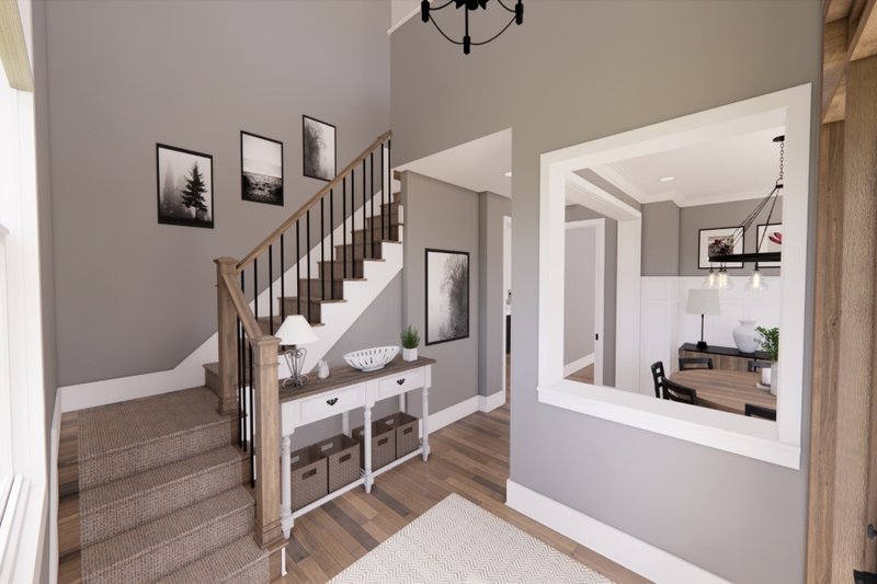 House Plan Design - Interior - Other for Farmhouse House Plan #51-1565 - 4 bed, 2.5 bath