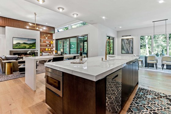 Interior - Family Room 3 for Contemporary House Plan #938-146 - 3 bed, 3.5 bath