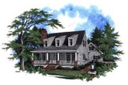 Country Style House Plan - 3 Beds 2.5 Baths 1543 Sq/Ft Plan #41-115 