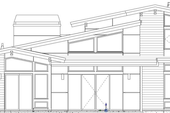 Exterior - Other Elevation 5 for Modern House Plan #895-172 - 4 bed, 2.5 bath
