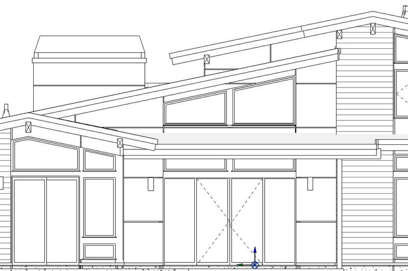Architectural House Design - Exterior - Other Elevation 5 for Modern House Plan #895-172 - 4 bed, 2.5 bath