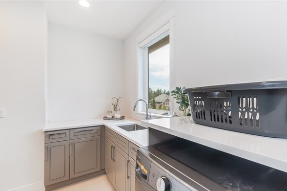 Interior - Laundry for Contemporary House Plan #1066-121 - 4 bed, 2.5 bath