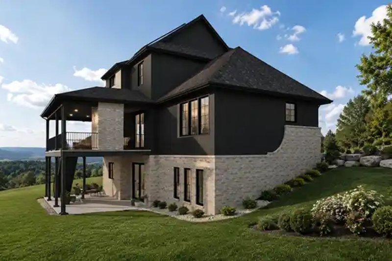 House Blueprint - Exterior - Other Elevation for Tudor House Plan #1116-41 - 5 bed, 6.5 bath