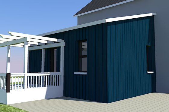 Exterior - Other Elevation 1 for Farmhouse House Plan #542-10 - 5 bed, 6 bath