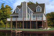 Contemporary Style House Plan - 4 Beds 3.5 Baths 2444 Sq/Ft Plan #63-215 