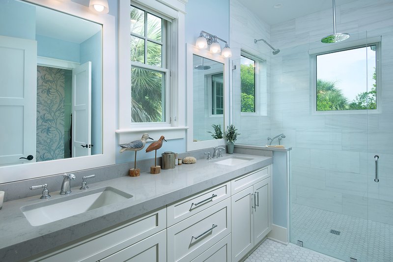 Architectural House Design - Interior - Master Bathroom for Cottage House Plan #938-107 - 4 bed, 4 bath