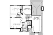 European Style House Plan - 3 Beds 1.5 Baths 1550 Sq/Ft Plan #138-282 