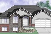 Traditional Style House Plan - 3 Beds 2.5 Baths 1673 Sq/Ft Plan #5-117 