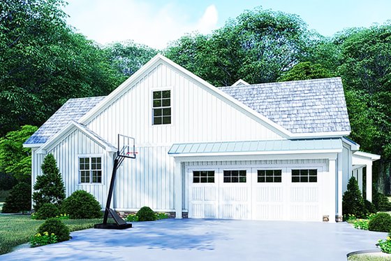 Exterior - Other Elevation for Country House Plan #923-122 - 4 bed, 3 bath