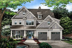 Craftsman Exterior - Front Elevation Plan #929-1079