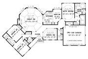 Farmhouse Style House Plan - 3 Beds 2.5 Baths 2243 Sq/Ft Plan #456-18 