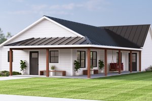 Farmhouse Exterior - Front Elevation Plan #1064-369