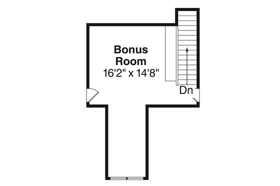 Floor Plan - Upper Floor for Craftsman House Plan #124-886 - 4 bed, 2.5 bath