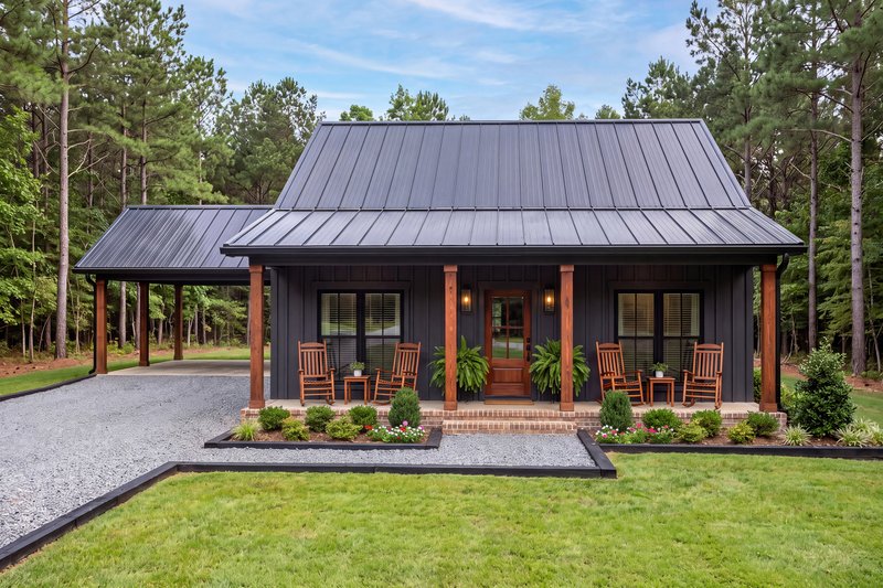 Home Plan - Exterior - Front Elevation 2 for Cottage House Plan #430-454 - 3 bed, 2 bath