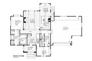European Style House Plan - 4 Beds 3.5 Baths 3397 Sq/Ft Plan #901-108 