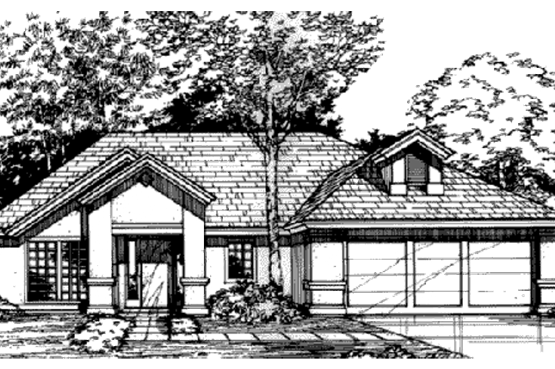 Home Plan - Exterior - Other Elevation for Traditional House Plan #320-374 - 3 bed, 2 bath
