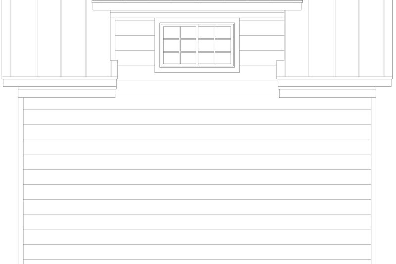 Dream House Plan - Exterior - Other Elevation 1 for Southern House Plan #932-1071, 0 bath