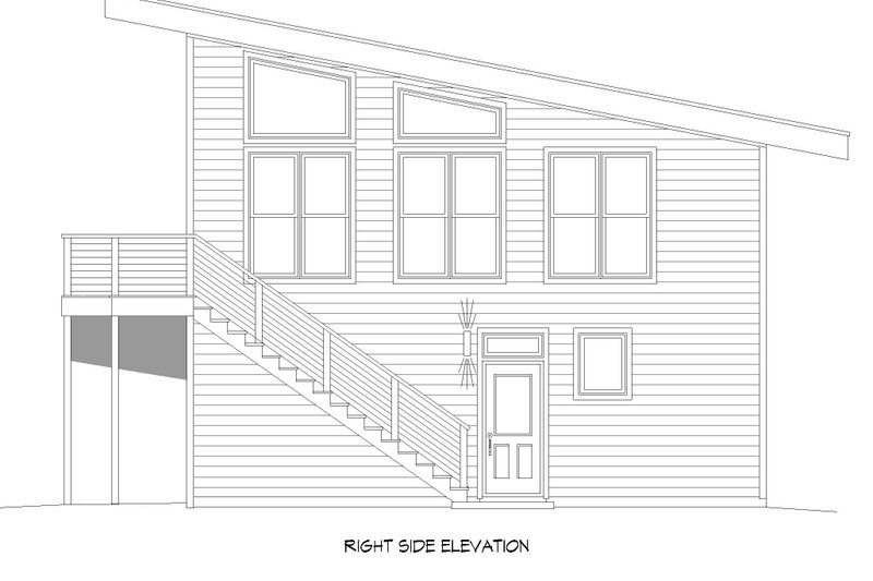 Architectural House Design - Exterior - Other Elevation 1 for Contemporary House Plan #932-257 - 2 bed, 2 bath