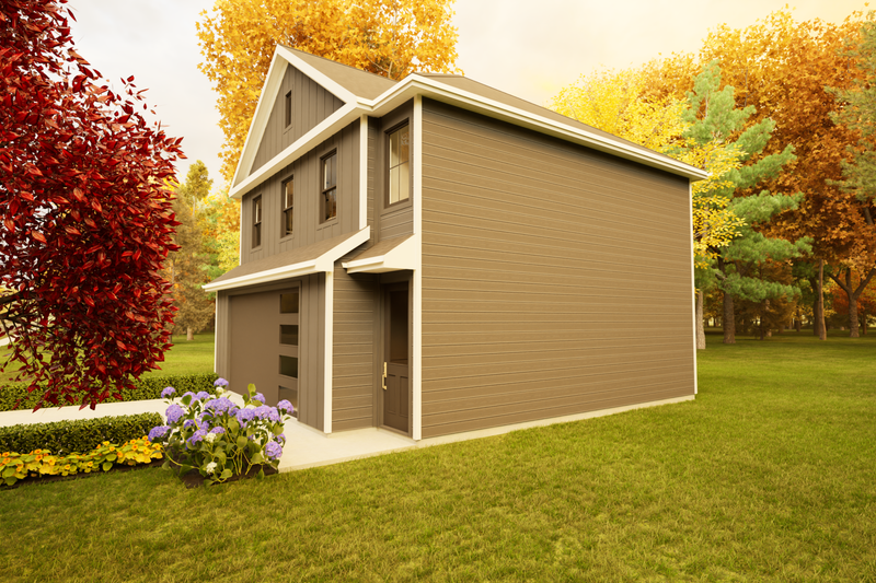 House Plan Design - Exterior - Other Elevation for Contemporary House Plan #1116-36 - 2 bed, 1.5 bath
