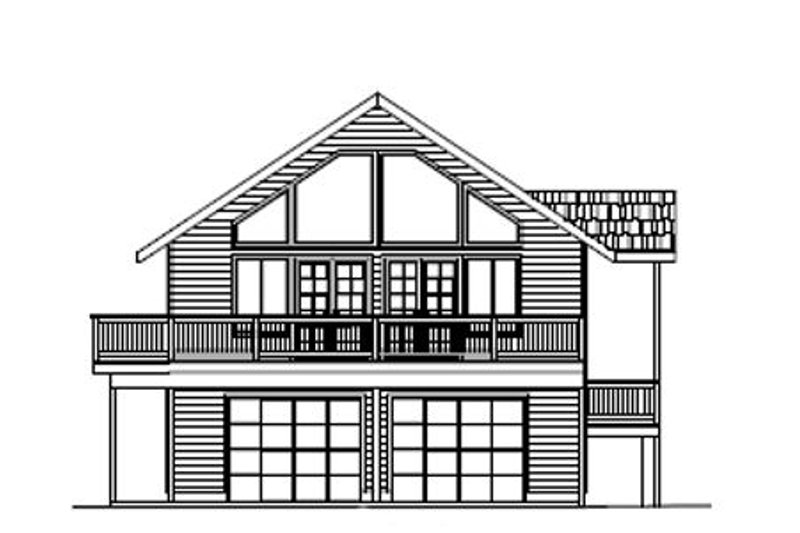 Home Plan - Exterior - Other Elevation for Modern House Plan #117-195 - 3 bed, 3 bath