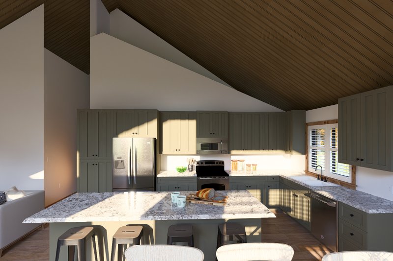 House Plan Design - Interior - Kitchen for Traditional House Plan #1060-409 - 2 bed, 2 bath