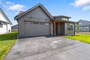 Farmhouse Style House Plan - 3 Beds 2 Baths 1500 Sq/Ft Plan #1070-250 
