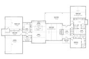 Modern Style House Plan - 4 Beds 4.5 Baths 3759 Sq/Ft Plan #1096-25 