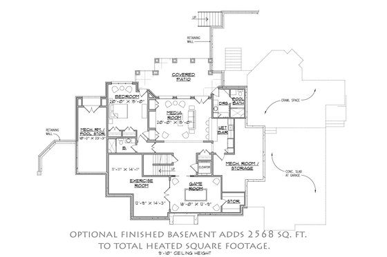 Optional Finished Basement