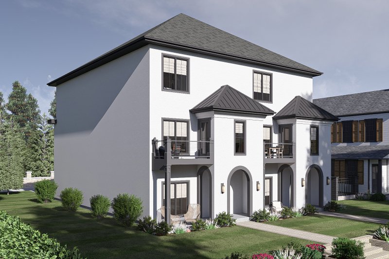 Dream House Plan - Exterior - Other Elevation for Cottage House Plan #455-348 - 4 bed, 4.5 bath
