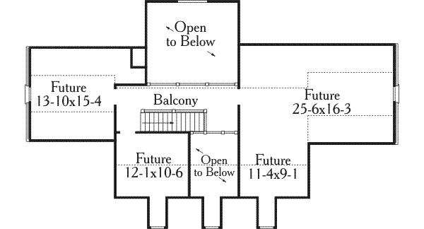 Architectural House Design - Traditional Floor Plan - Other Floor Plan #406-169