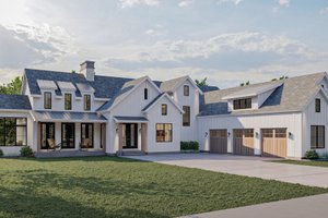 Farmhouse Exterior - Front Elevation Plan #455-263