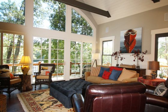 Interior - Family Room 2 for Craftsman House Plan #54-441 - 4 bed, 3 bath