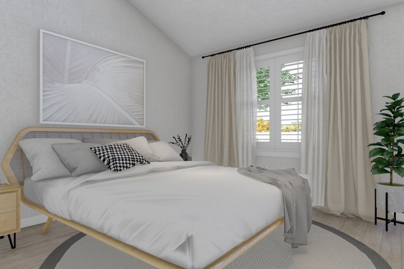 Home Plan - Interior - Master Bedroom for Craftsman House Plan #1060-312 - 4 bed, 3 bath