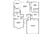 Traditional Style House Plan - 3 Beds 2 Baths 1360 Sq/Ft Plan #81-200 