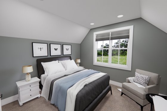 Interior - Bedroom 3 for Farmhouse House Plan #51-1247 - 4 bed, 5 bath