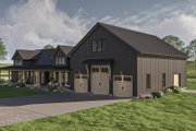 Barndominium Style House Plan - 3 Beds 2.5 Baths 2436 Sq/Ft Plan #455-384 