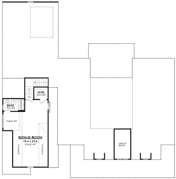 House Plan Design - Optional Bonus Level