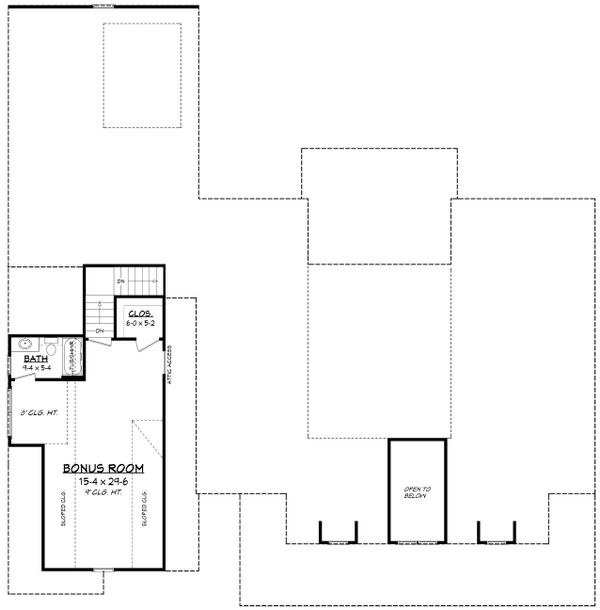 Home Plan - Optional Bonus Level