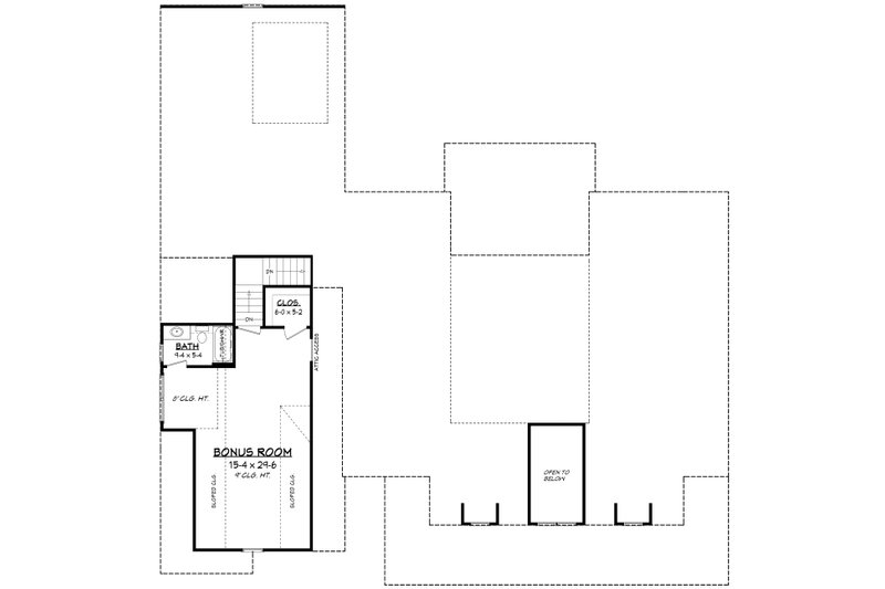 Home Plan - Optional Bonus Level