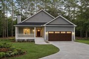 Cottage Style House Plan - 3 Beds 2 Baths 1195 Sq/Ft Plan #20-2225 Exterior 