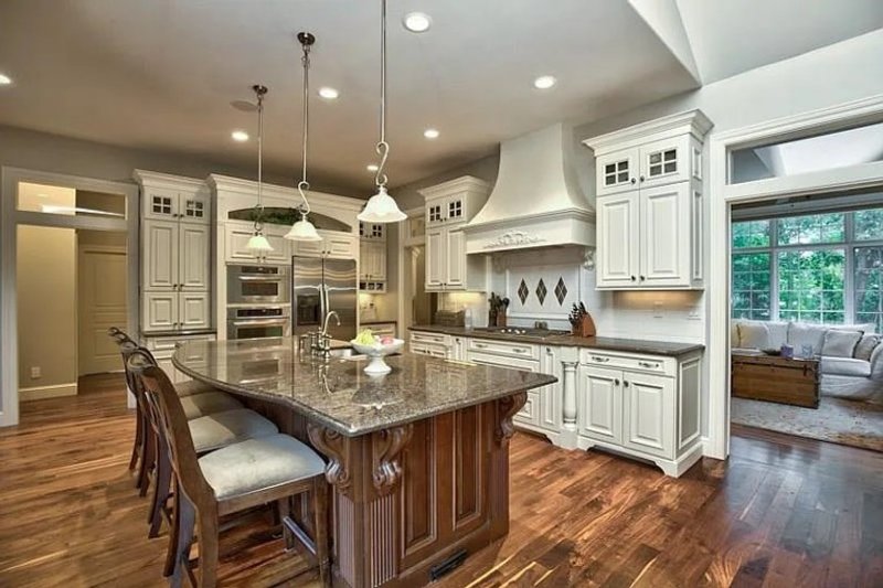 Home Plan - Interior - Kitchen 1 for Ranch House Plan #70-1555 - 3 bed, 5.5 bath
