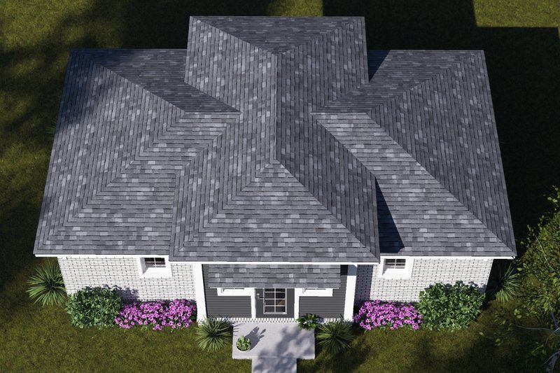 House Blueprint - Exterior - Other Elevation 6 for Modern House Plan #513-2472 - 2 bed, 2 bath