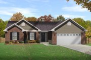Traditional Style House Plan - 3 Beds 2 Baths 1537 Sq/Ft Plan #22-464 
