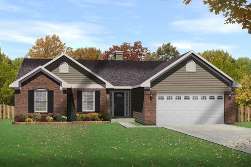 Dream House Plan - Traditional Exterior - Front Elevation Plan #22-464