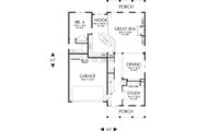 Colonial Style House Plan - 4 Beds 3.5 Baths 2400 Sq/Ft Plan #48-648 