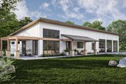 Barndominium Style House Plan - 4 Beds 2 Baths 1982 Sq/Ft Plan #455-251 